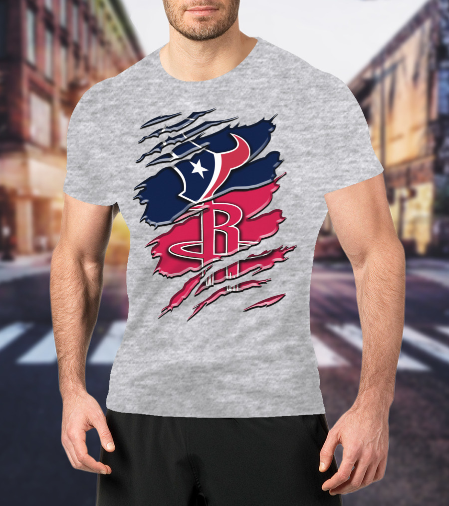 Houston Texans Rockets Rah 118 T-Shirt
