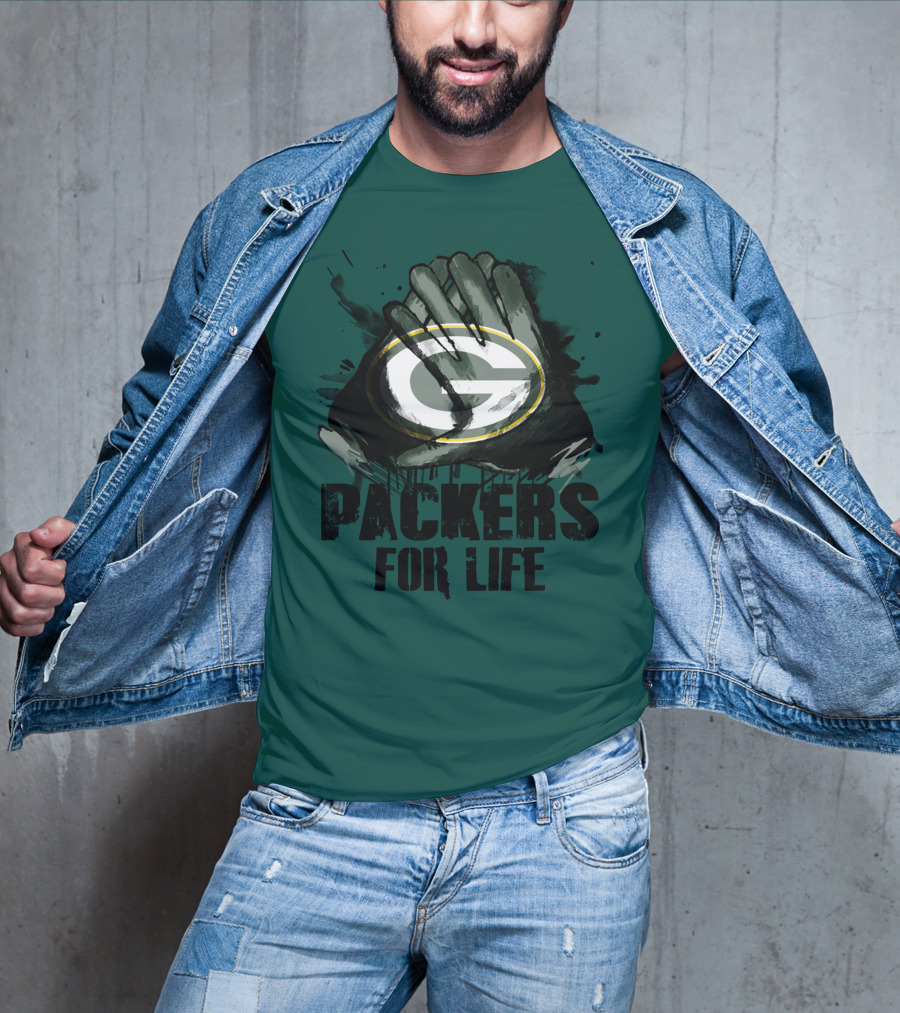 Green Bay Packers For Life T-Shirt