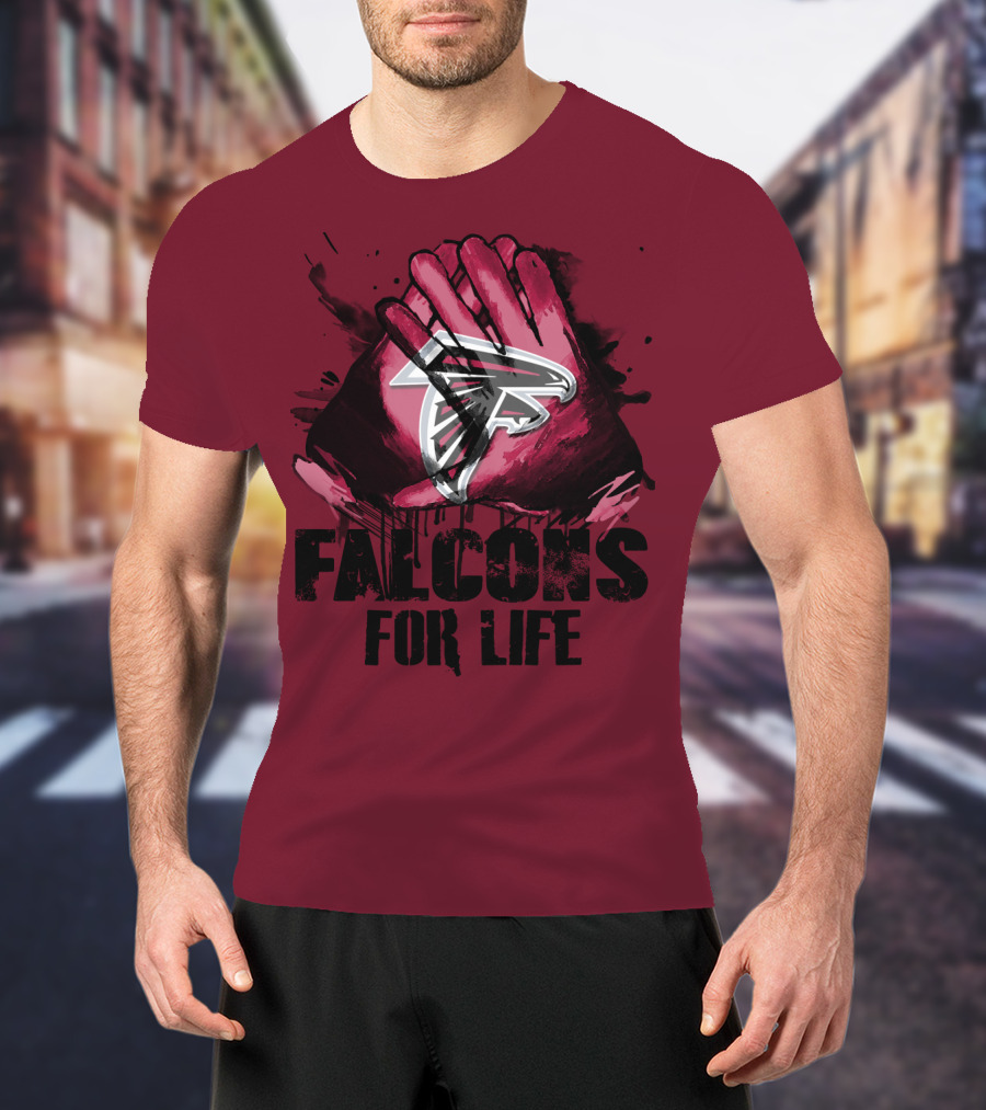 Atlanta Falcons For Life T-Shirt