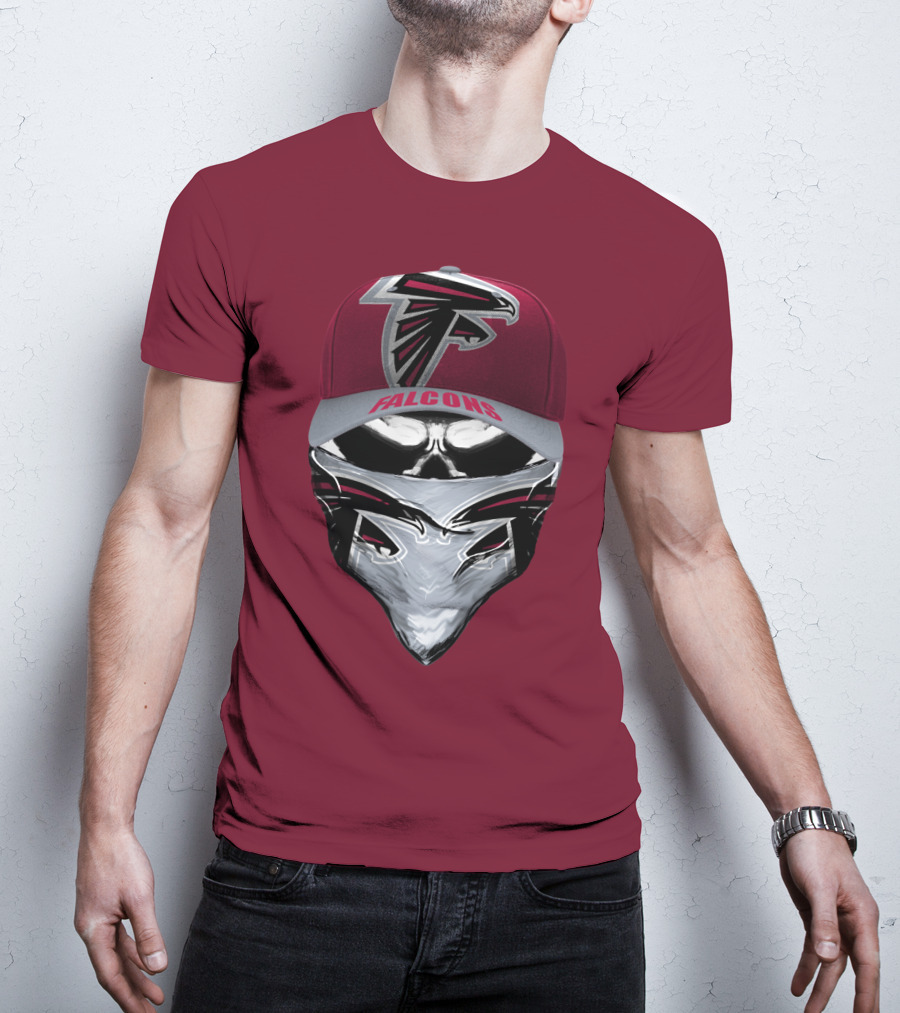 Atlanta Falcons Logo Cap Bandana Combo T-Shirt