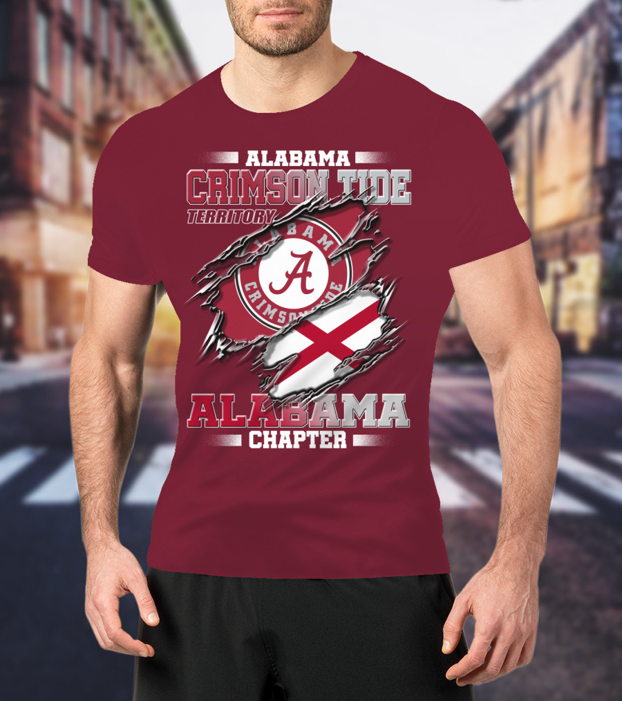 Alabama Crimson Tide Territory Alabama Chapter Crimson Tide T-Shirt