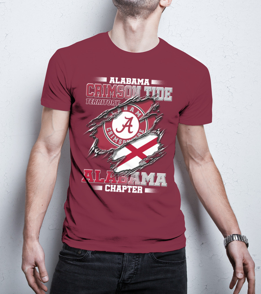 Alabama Crimson Tide Territory Alabama Chapter Crimson Tide T-Shirt