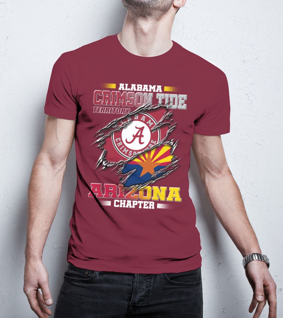 Alabama Crimson Tide Territory Arizona Chapter T-Shirt