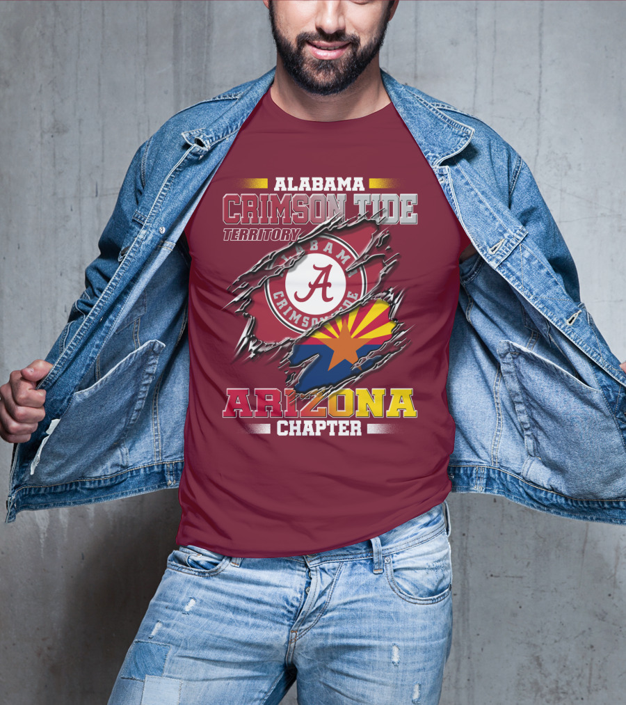 Alabama Crimson Tide Territory Arizona Chapter T-Shirt