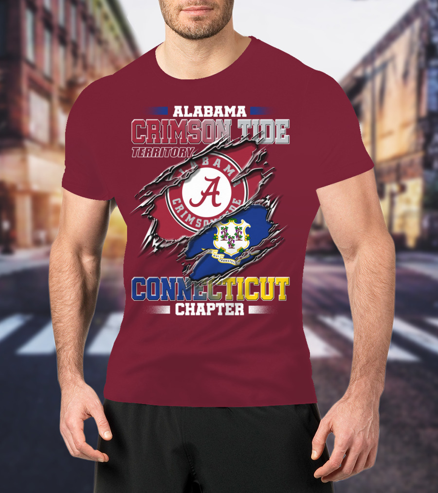 Alabama Crimson Tide Territory Connecticut Chapter T-Shirt
