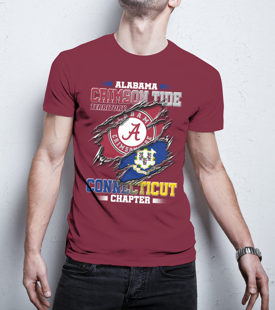 Alabama Crimson Tide Territory Connecticut Chapter T-Shirt