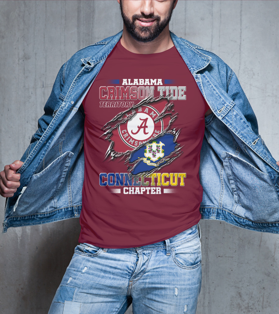 Alabama Crimson Tide Territory Connecticut Chapter T-Shirt