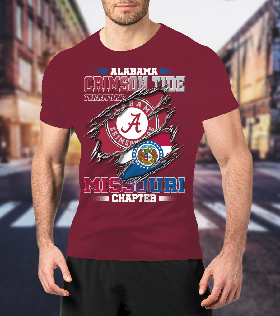 Alabama Crimson Tide Territory Missouri Chapter T-Shirt