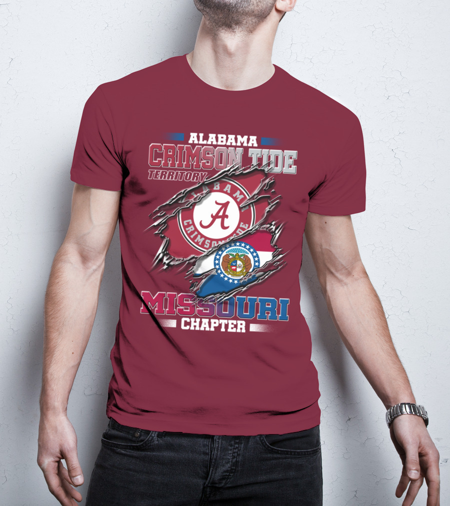 Alabama Crimson Tide Territory Missouri Chapter T-Shirt