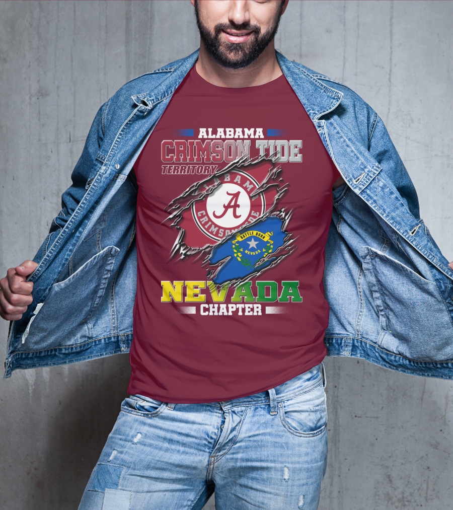 Alabama Crimson Tide Territory Nevada Chapter T-Shirt