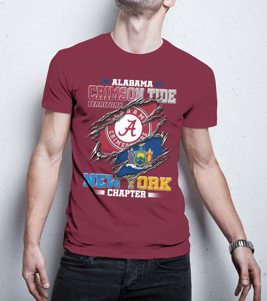Alabama Crimson Tide Territory New York Chapter T-Shirt