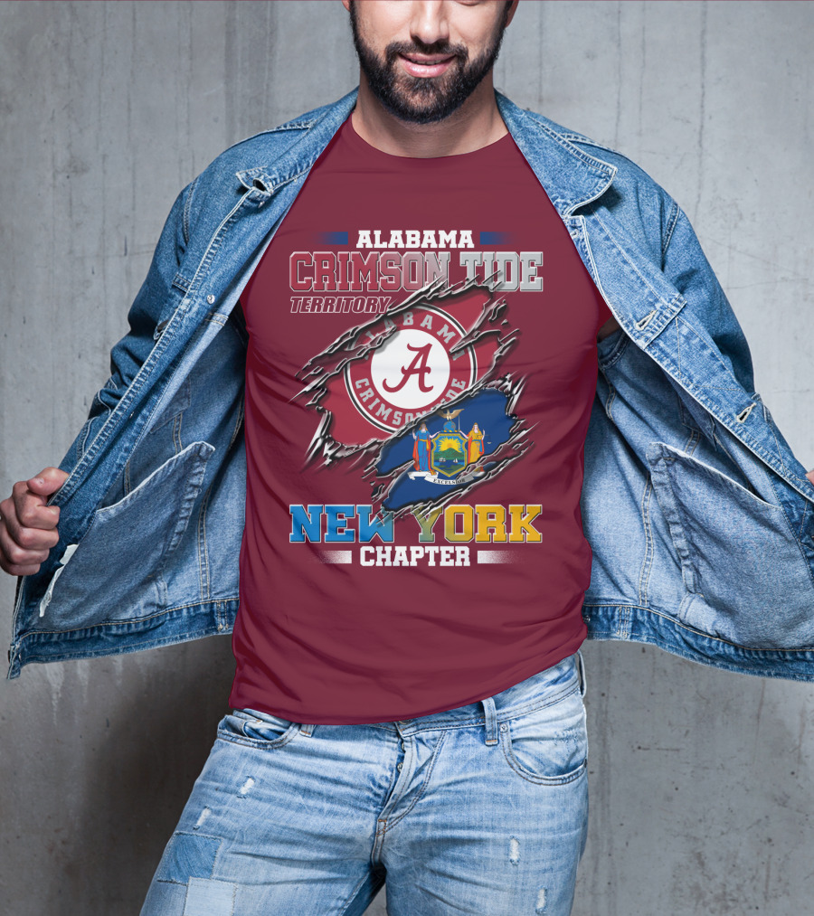 Alabama Crimson Tide Territory New York Chapter T-Shirt