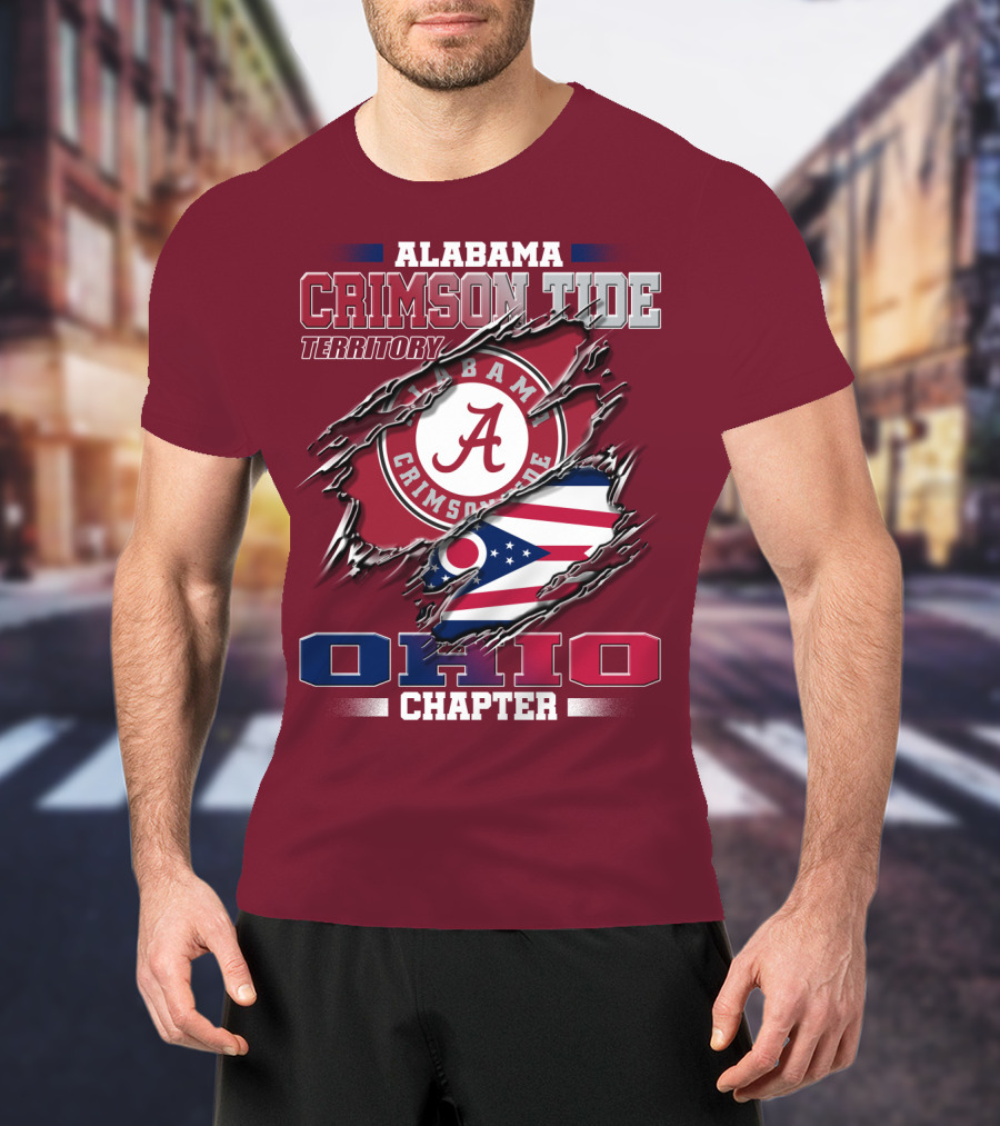 Alabama Crimson Tide Territory Ohio Chapter T-Shirt