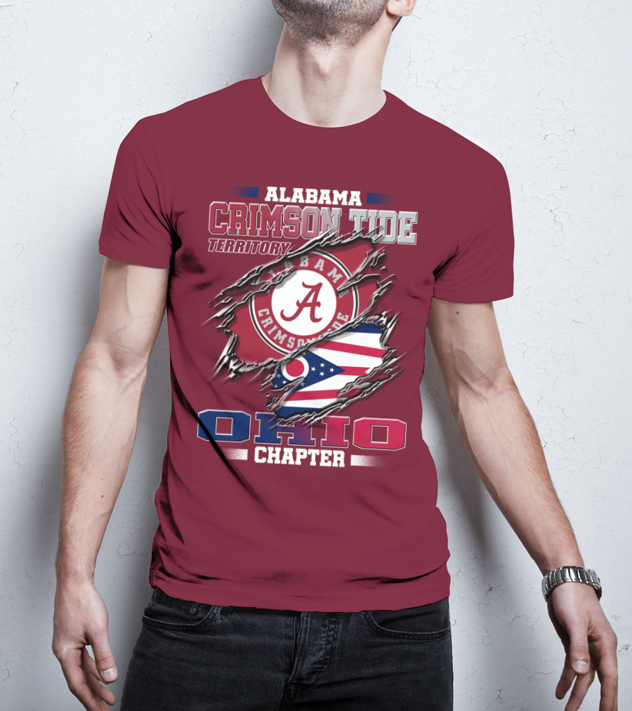 Alabama Crimson Tide Territory Ohio Chapter T-Shirt