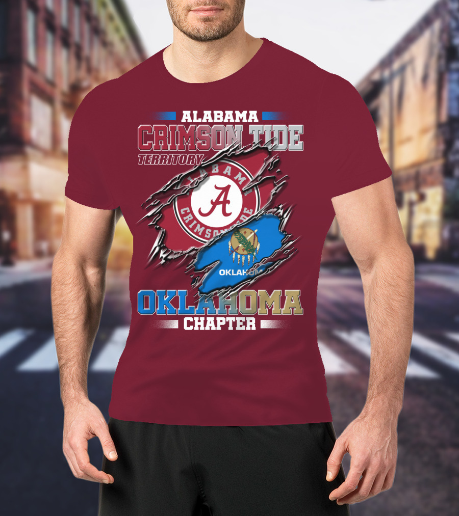 Alabama Crimson Tide Territory Oklahoma Chapter T-Shirt