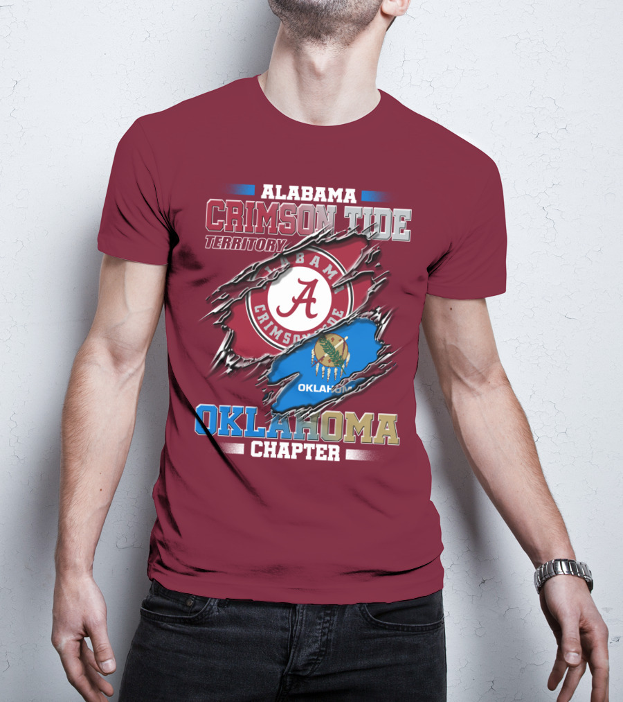 Alabama Crimson Tide Territory Oklahoma Chapter T-Shirt