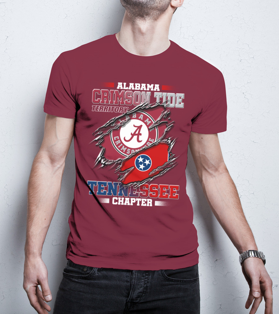 Alabama Crimson Tide Territory Tennessee Chapter T-Shirt