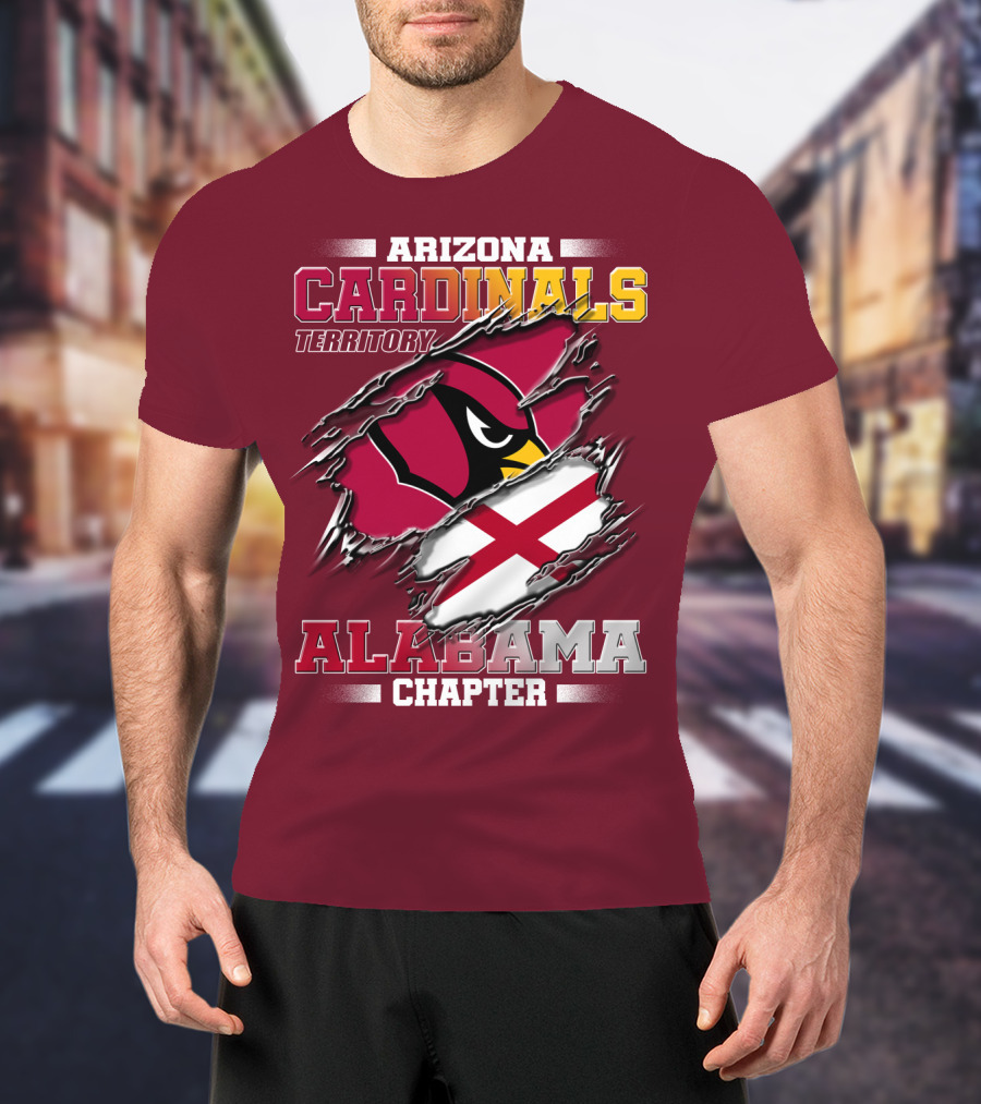 Arizona Cardinals Territory Alabama Chapter T-Shirt