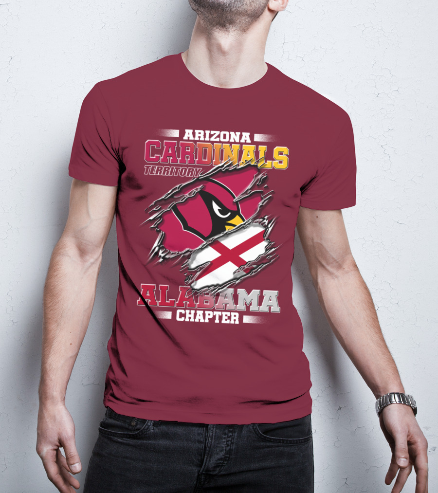 Arizona Cardinals Territory Alabama Chapter T-Shirt