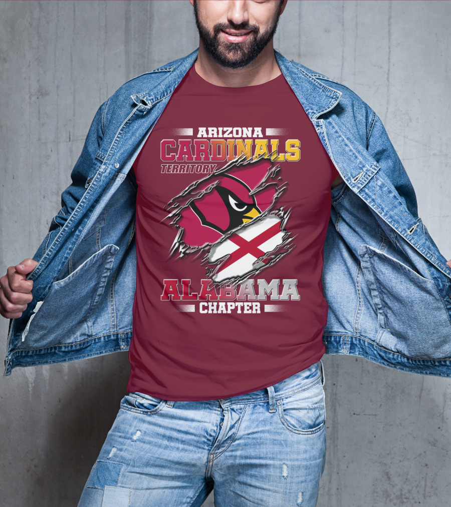 Arizona Cardinals Territory Alabama Chapter T-Shirt
