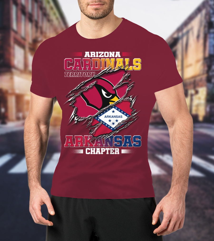 Arizona Cardinals Territory Arkansas Chapter T-Shirt