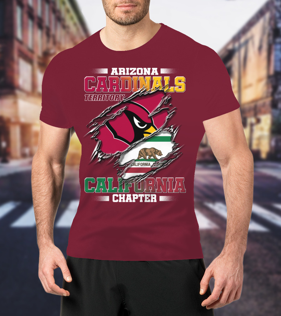 Arizona Cardinals Territory California Chapter T-Shirt