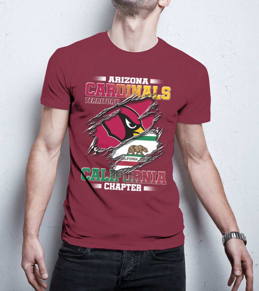 Arizona Cardinals Territory California Chapter T-Shirt