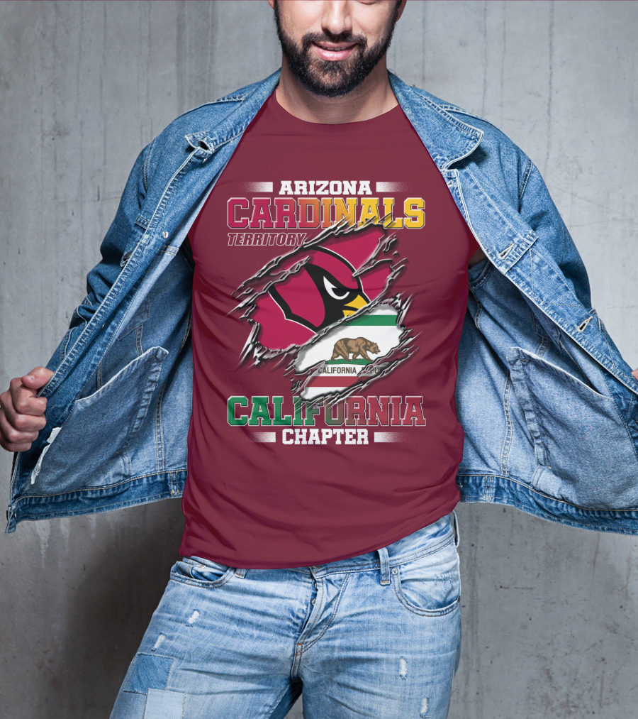 Arizona Cardinals Territory California Chapter T-Shirt