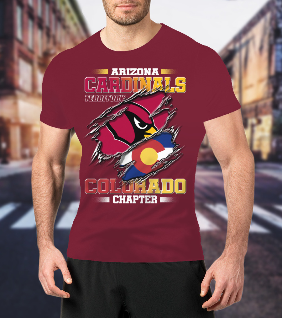 Arizona Cardinals Territory Colorado Chapter T-Shirt