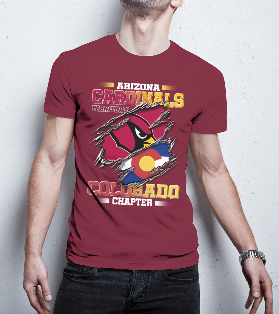 Arizona Cardinals Territory Colorado Chapter T-Shirt