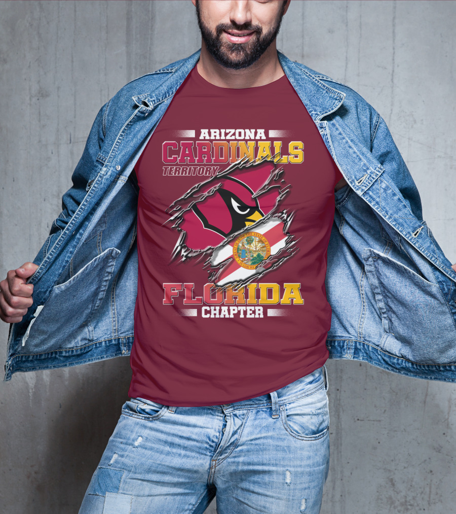 Arizona Cardinals Territory Florida Chapter T-Shirt