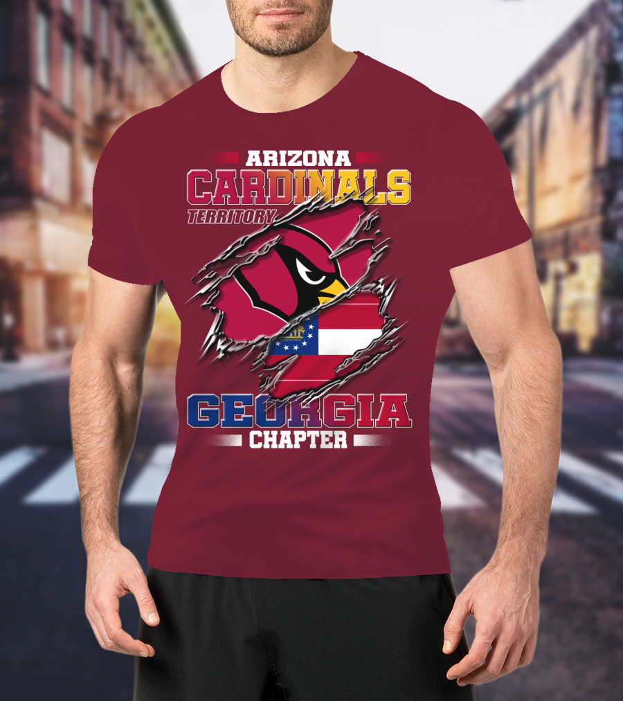 Arizona Cardinals Territory Georgia Chapter T-Shirt
