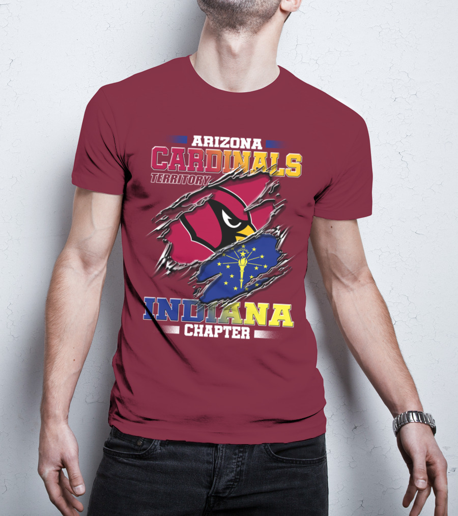 Arizona Cardinals Territory Indiana Chapter T-Shirt