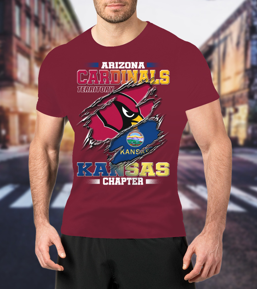 Arizona Cardinals Territory Kansas Chapter T-Shirt