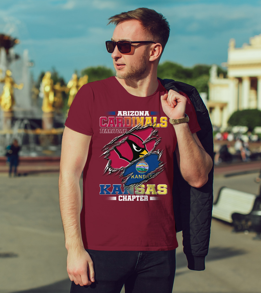 Arizona Cardinals Territory Kansas Chapter T-Shirt