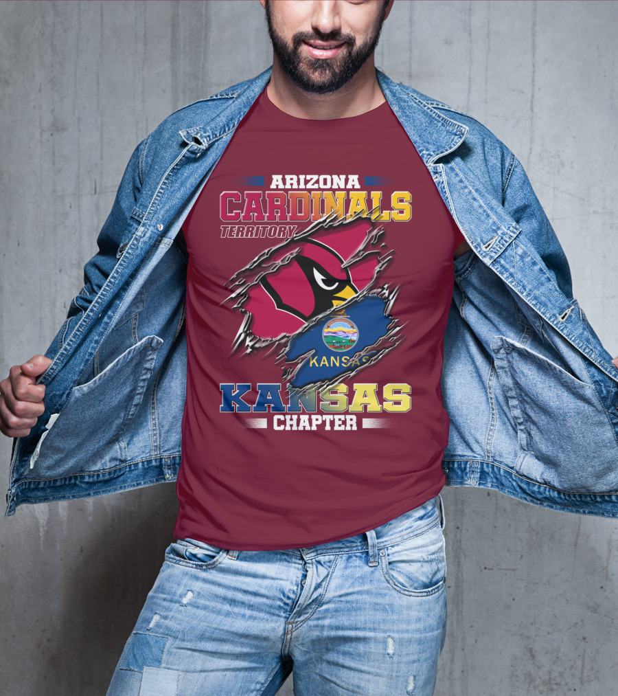 Arizona Cardinals Territory Kansas Chapter T-Shirt