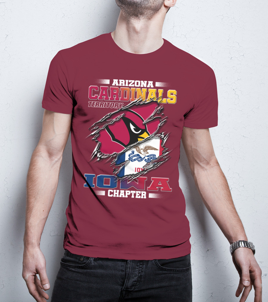 Arizona Cardinals Territory Iowa Chapter T-Shirt