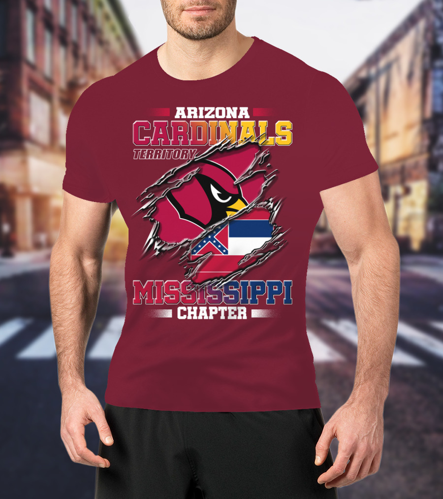Arizona Cardinals Territory Mississippi Chapter T-Shirt