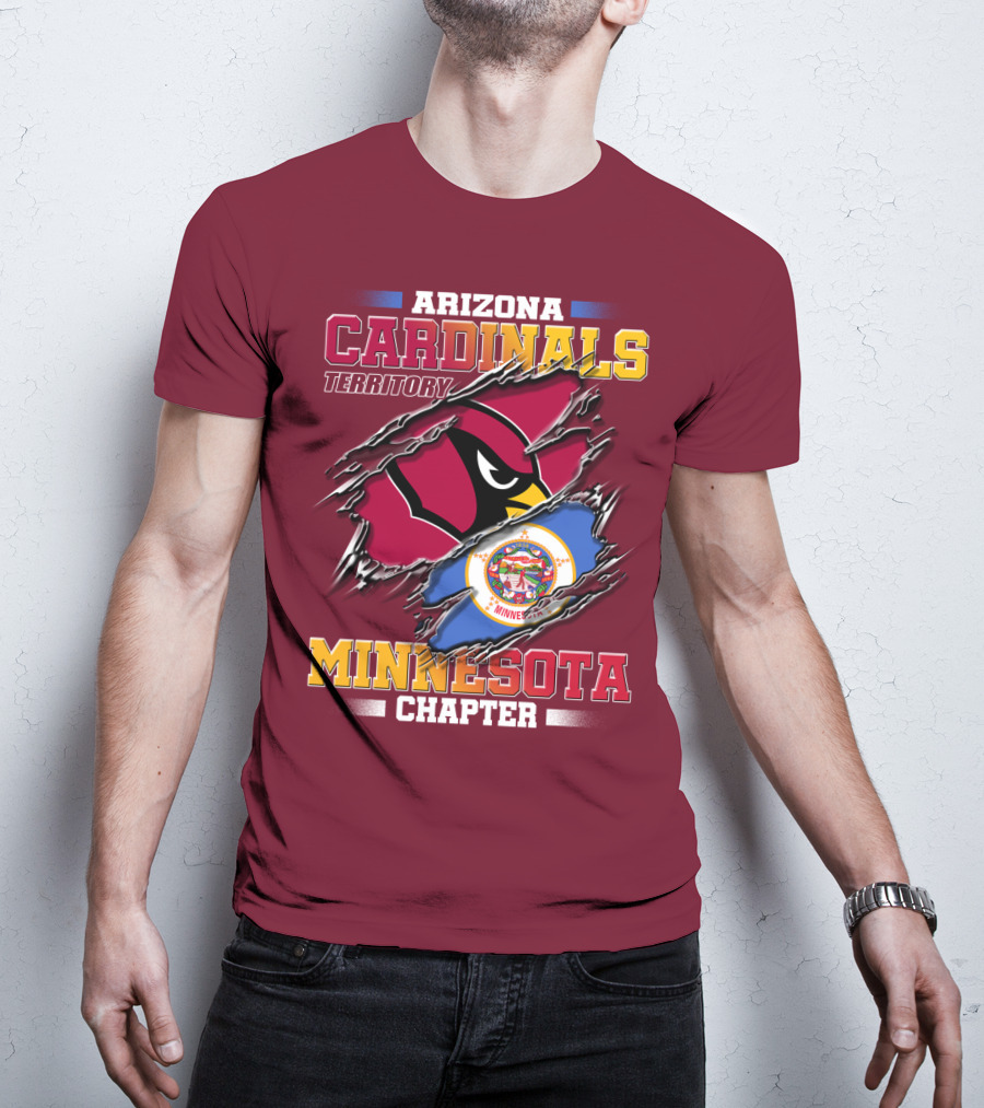 Arizona Cardinals Territory Minnesota Chapter T-Shirt