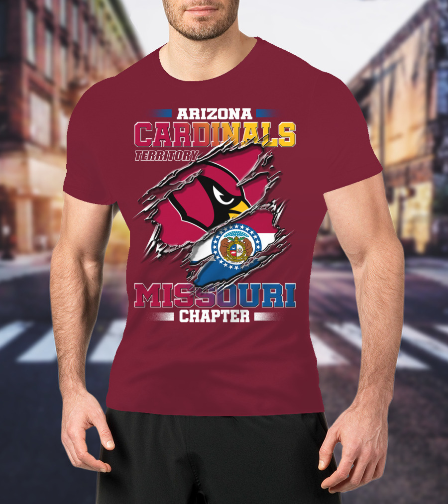 Arizona Cardinals Territory Missouri Chapter T-Shirt