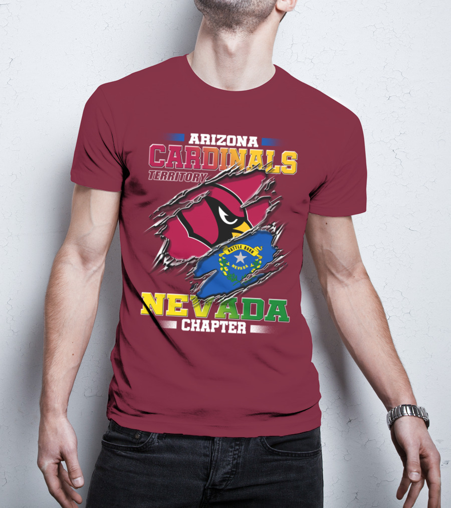 Arizona Cardinals Territory Nevada Chapter T-Shirt