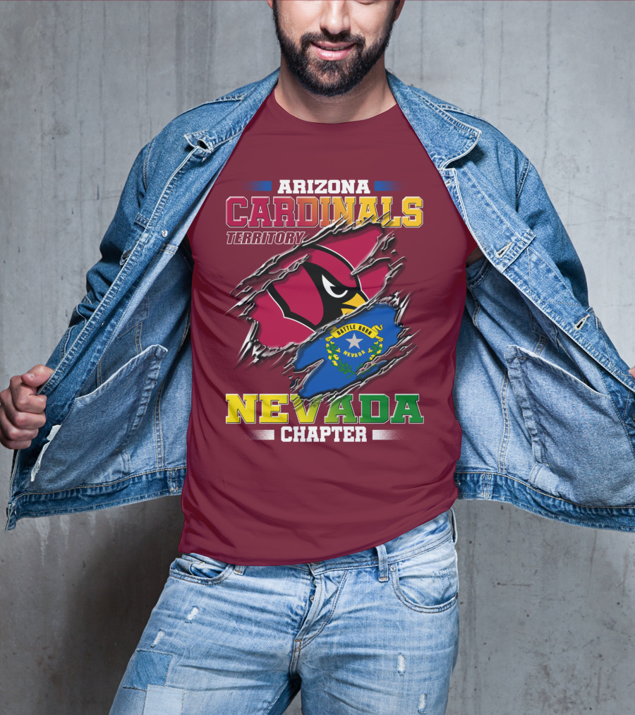Arizona Cardinals Territory Nevada Chapter T-Shirt