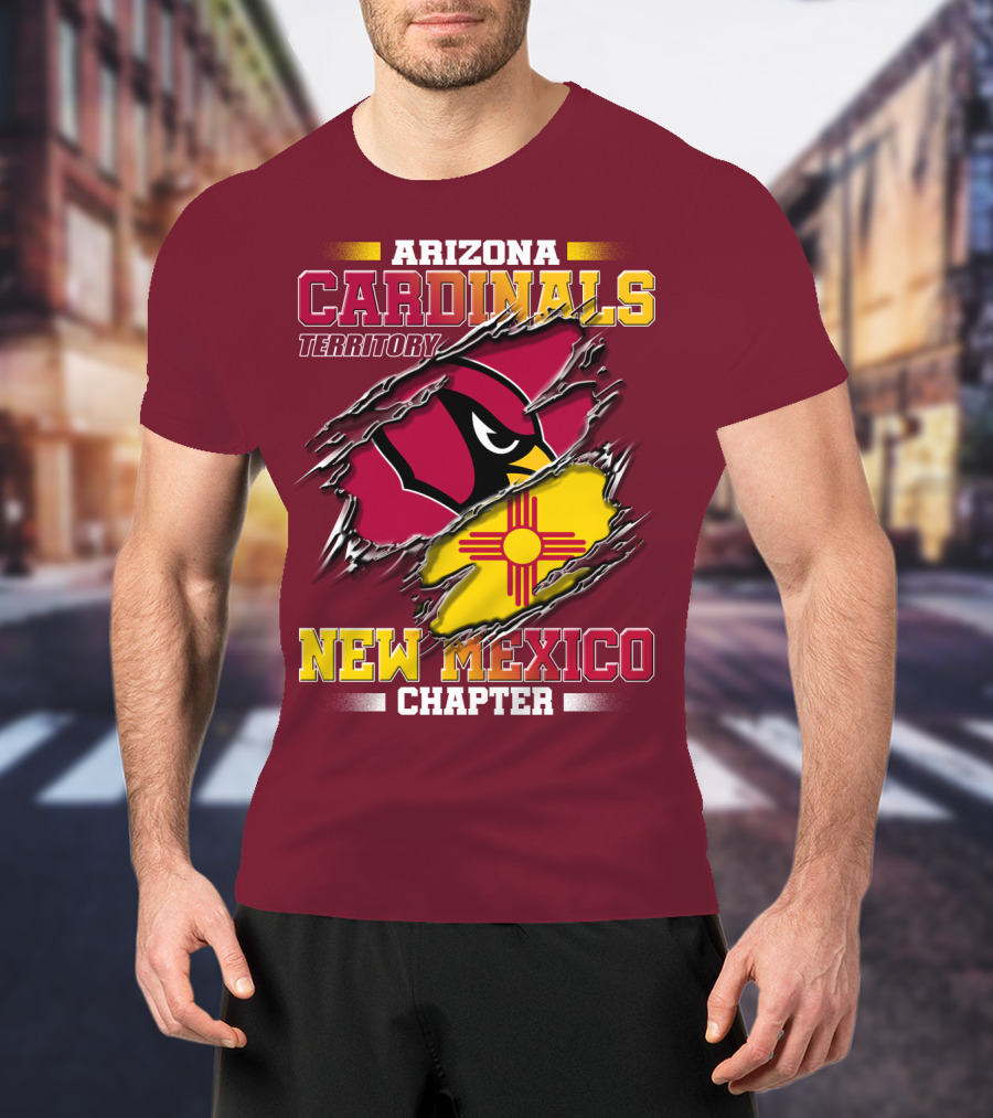 Arizona Cardinals Territory New Mexico Chapter T-Shirt
