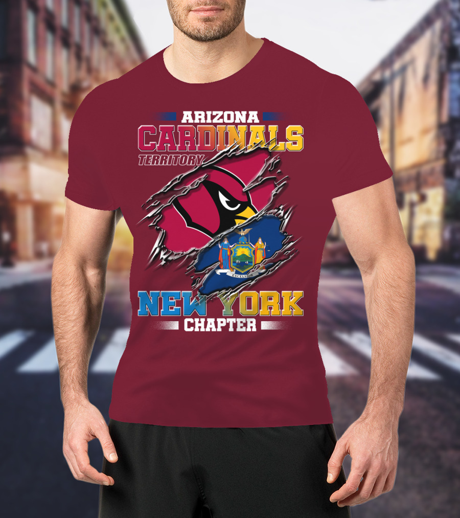 Arizona Cardinals Territory New York Chapter T-Shirt