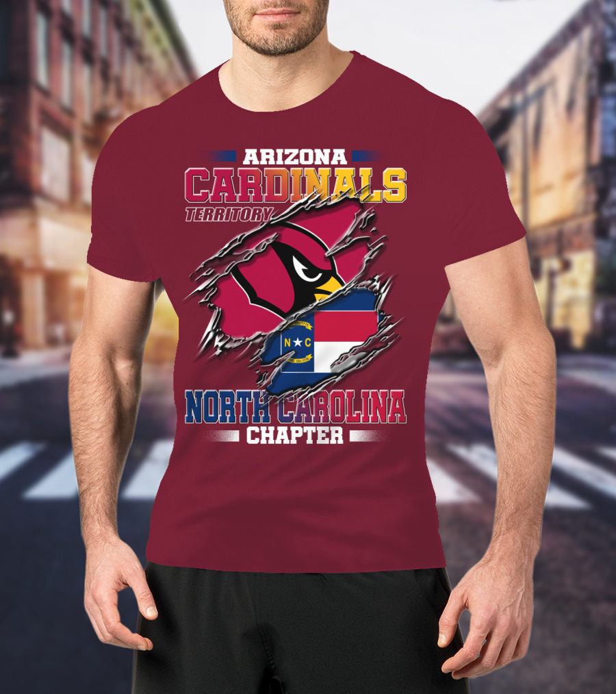 Arizona Cardinals Territory North Carolina Chapter T-Shirt