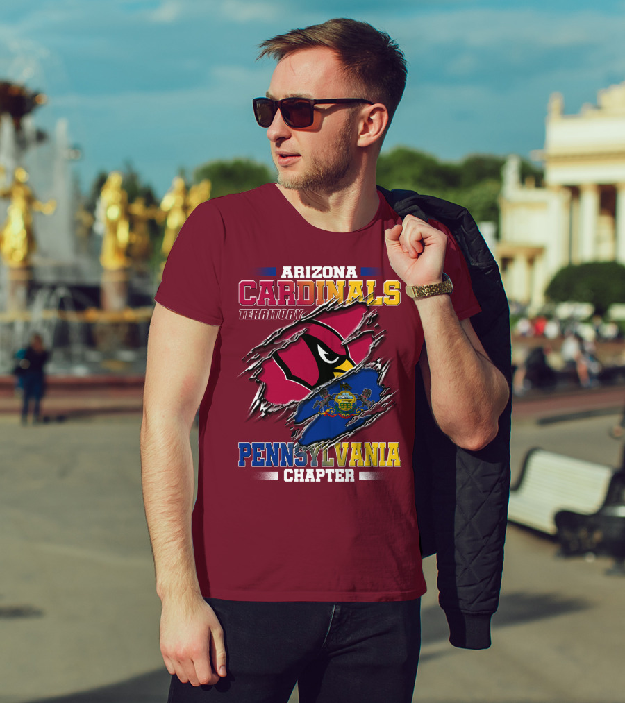 Arizona Cardinals Territory Pennsylvania Chapter T-Shirt