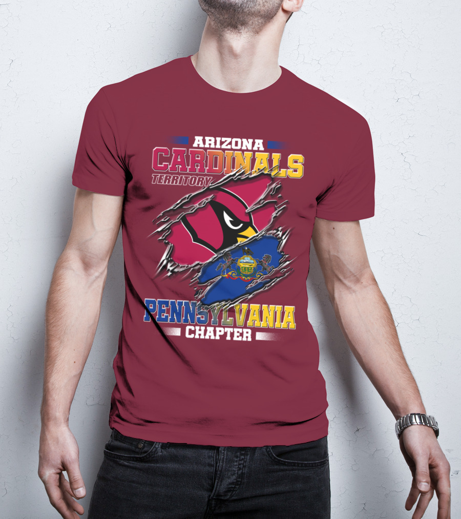 Arizona Cardinals Territory Pennsylvania Chapter T-Shirt