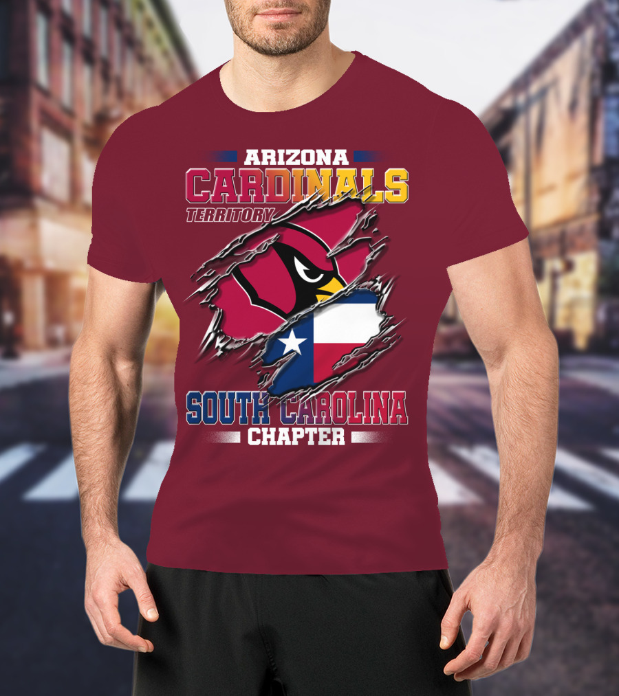 Arizona Cardinals Territory South Carolina Chapter T-Shirt