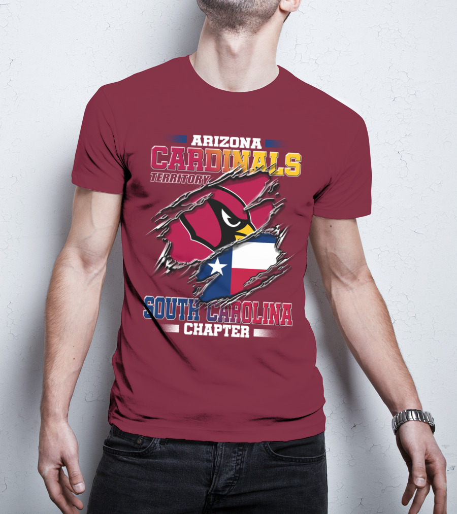 Arizona Cardinals Territory South Carolina Chapter T-Shirt