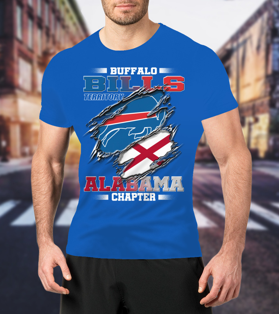 Buffalo Bills Territory Alabama Chapter T-Shirt